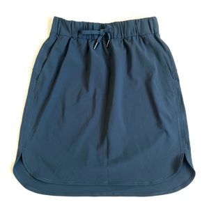 Lululemon Green On The Fly Pencil Skirt